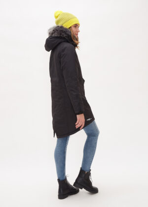 HUPPA naiste talveparka Vivian must  KUNSTKARVAGA(200gr soojustusega)-KOHE LAOS-HEA HIND - Image 7