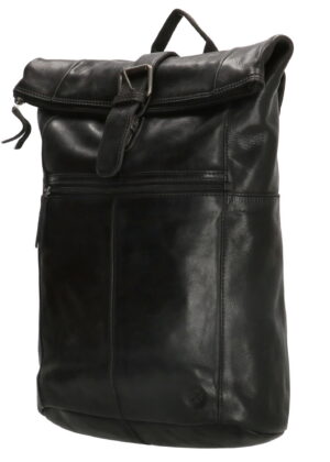 HIDE STICHES naturaalnahast stiilne unisex seljakott must-KLIENTIDE LEMMIK-KOHE LAOS - Image 3