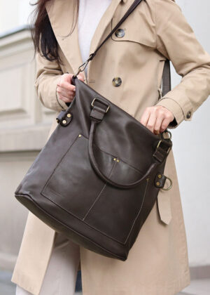 Naturaalnahast naiste käekott Marco Mazzini - Image 2