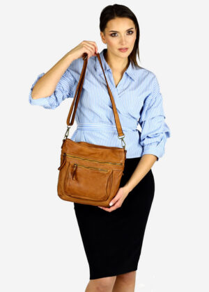 Naturaalnahast naiste käekott Marco Mazzini - Image 6