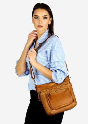 Naturaalnahast naiste käekott Marco Mazzini - Image 2