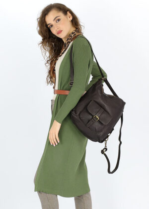 Naturaalnahast naiste käekott Marco Mazzini - Image 9