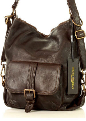 Naturaalnahast naiste käekott Marco Mazzini - Image 4