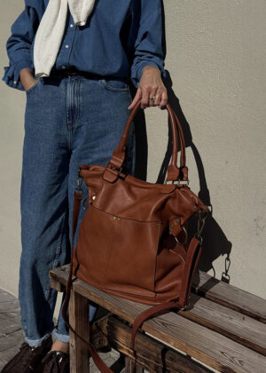 Naturaalnahast naiste käekott Marco Mazzini - Image 6