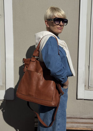 Naturaalnahast naiste käekott Marco Mazzini - Image 3