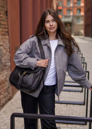 Moteriška natūralios odos rankinė Marco Mazzini - Image 8