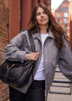 Moteriška natūralios odos rankinė Marco Mazzini - Image 2