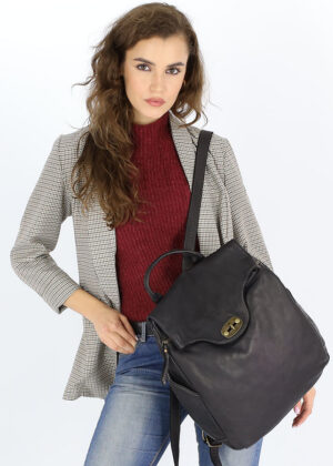 Naturaalnahast seljakott Marco Mazzini - Image 2