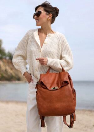 Naturaalnahast seljakott Marco Mazzini - Image 10