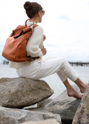 Naturaalnahast seljakott Marco Mazzini - Image 6