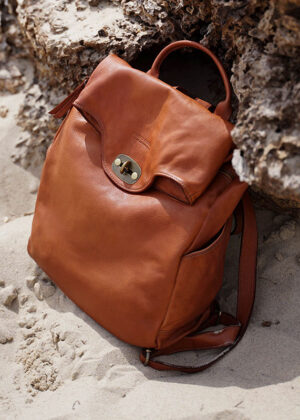 Naturaalnahast seljakott Marco Mazzini - Image 2