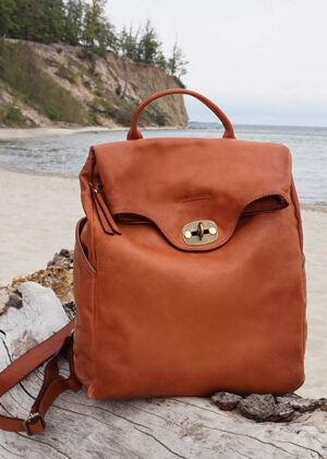 Naturaalnahast seljakott Marco Mazzini - Image 4