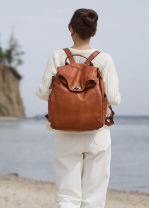 Naturaalnahast seljakott Marco Mazzini - Image 11