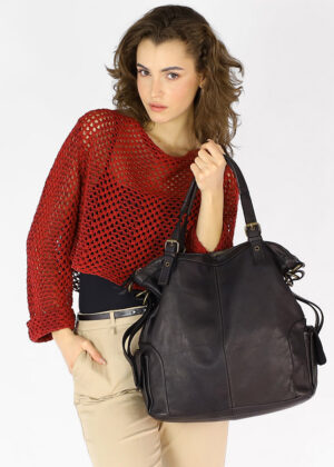 Naturaalnahast naiste käekott Marco Mazzini - Image 3