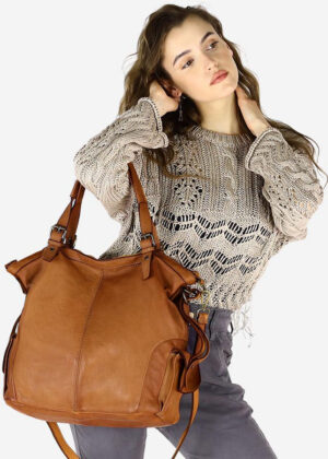 Naturaalnahast naiste käekott Marco Mazzini - Image 3