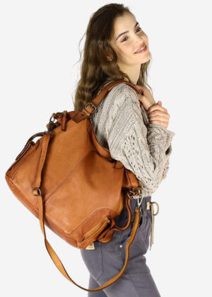 Naturaalnahast naiste käekott Marco Mazzini - Image 6