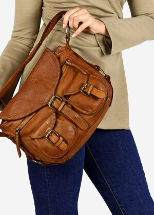 Naturaalnahast naiste käekott Marco Mazzini - Image 6