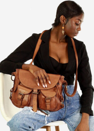 Naturaalnahast naiste käekott Marco Mazzini - Image 2