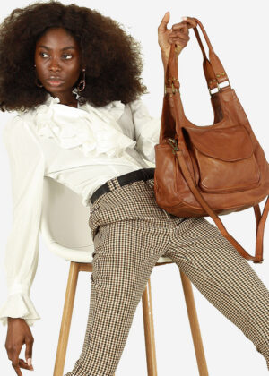 Naturaalnahast naiste käekott Marco Mazzini - Image 2