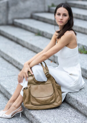 Naturaalnahast naiste käekott Marco Mazzini - Image 6