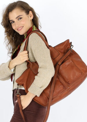 Moteriška natūralios odos rankinė Marco Mazzini - Image 7