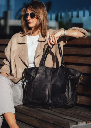 Naturaalnahast naiste käekott Marco Mazzini - Image 8