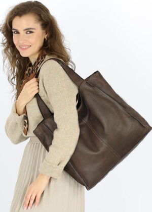 Naturaalnahast naiste käekott Marco Mazzini - Image 3