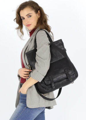 Naturaalnahast seljakott Marco Mazzini - Image 2