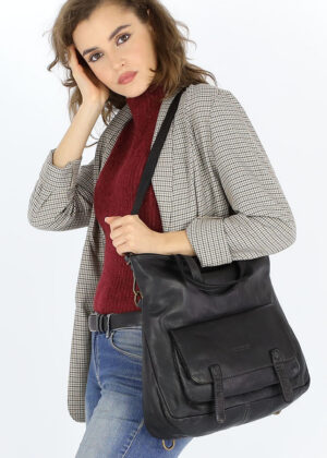 Naturaalnahast seljakott Marco Mazzini - Image 3