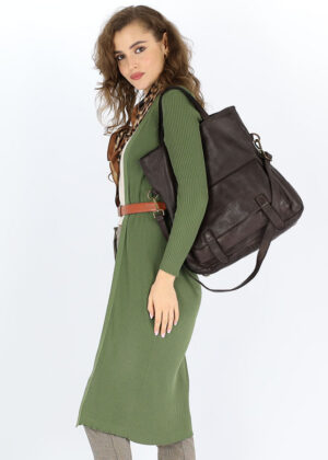 Naturaalnahast seljakott Marco Mazzini - Image 7