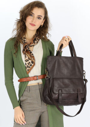 Naturaalnahast seljakott Marco Mazzini - Image 6