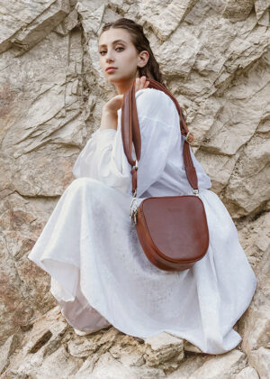 Naturaalnahast naiste käekott Marco Mazzini - Image 2