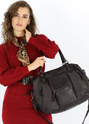 Naturaalnahast naiste käekott Marco Mazzini - Image 2