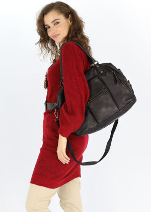 Naturaalnahast naiste käekott Marco Mazzini - Image 6