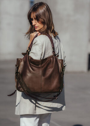 Moteriška natūralios odos rankinė Marco Mazzini - Image 2