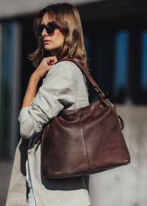 Moteriška natūralios odos rankinė Marco Mazzini - Image 9