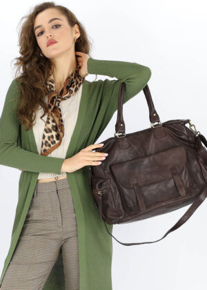 Naturaalnahast naiste käekott Marco Mazzini - Image 6