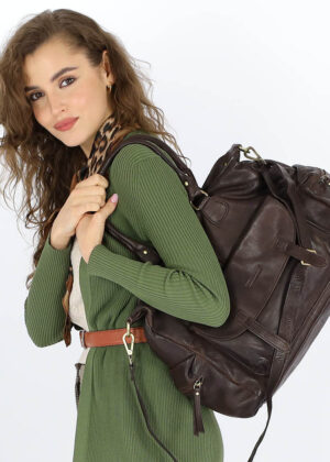 Naturaalnahast naiste käekott Marco Mazzini - Image 2