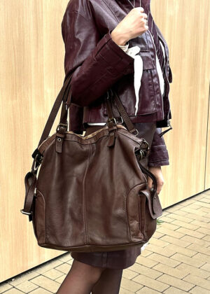 Naturaalnahast naiste käekott Marco Mazzini - Image 3