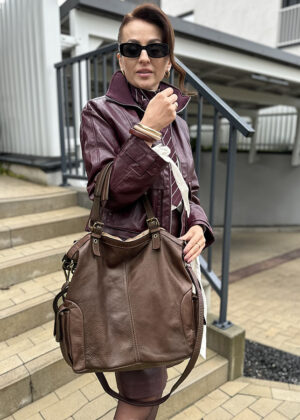 Naturaalnahast naiste käekott Marco Mazzini - Image 10