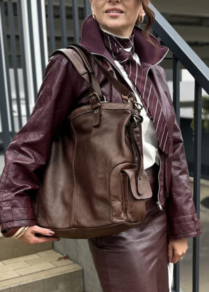 Naturaalnahast naiste käekott Marco Mazzini - Image 2