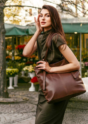 Naturaalnahast naiste käekott Marco Mazzini - Image 7