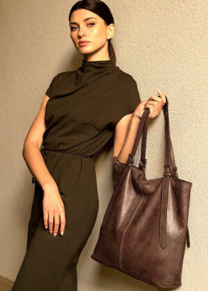 Naturaalnahast naiste käekott Marco Mazzini - Image 6