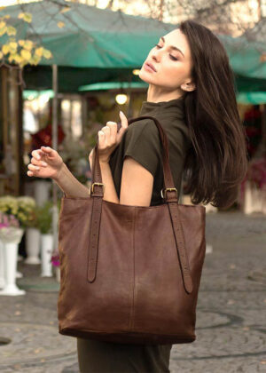 Naturaalnahast naiste käekott Marco Mazzini - Image 10