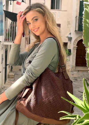 Moteriška natūralios odos rankinė Marco Mazzini - Image 6