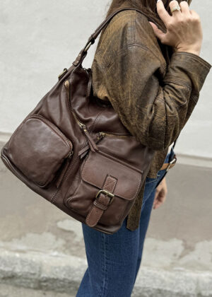 Naturaalnahast naiste käekott Marco Mazzini - Image 6