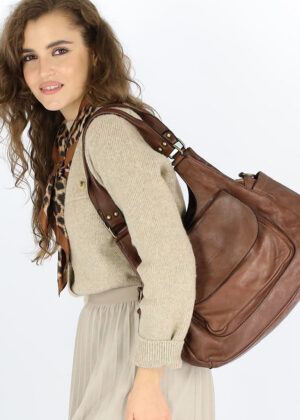 Naturaalnahast naiste käekott Marco Mazzini - Image 2