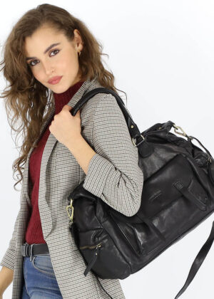 Moteriška natūralios odos rankinė Marco Mazzini - Image 2