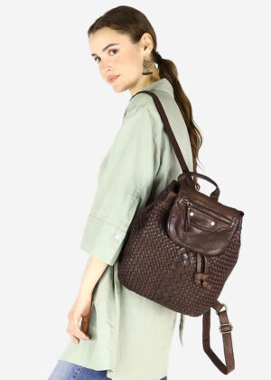 Naturaalnahast seljakott Marco Mazzini - Image 2