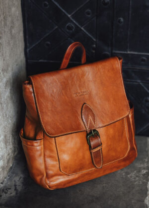 Naturaalnahast seljakott Marco Mazzini - Image 4